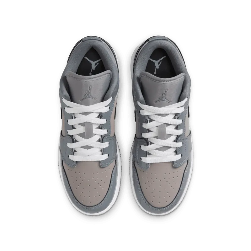 Jordan 1 Low SE Medium Grey Cool Grey White (GS)