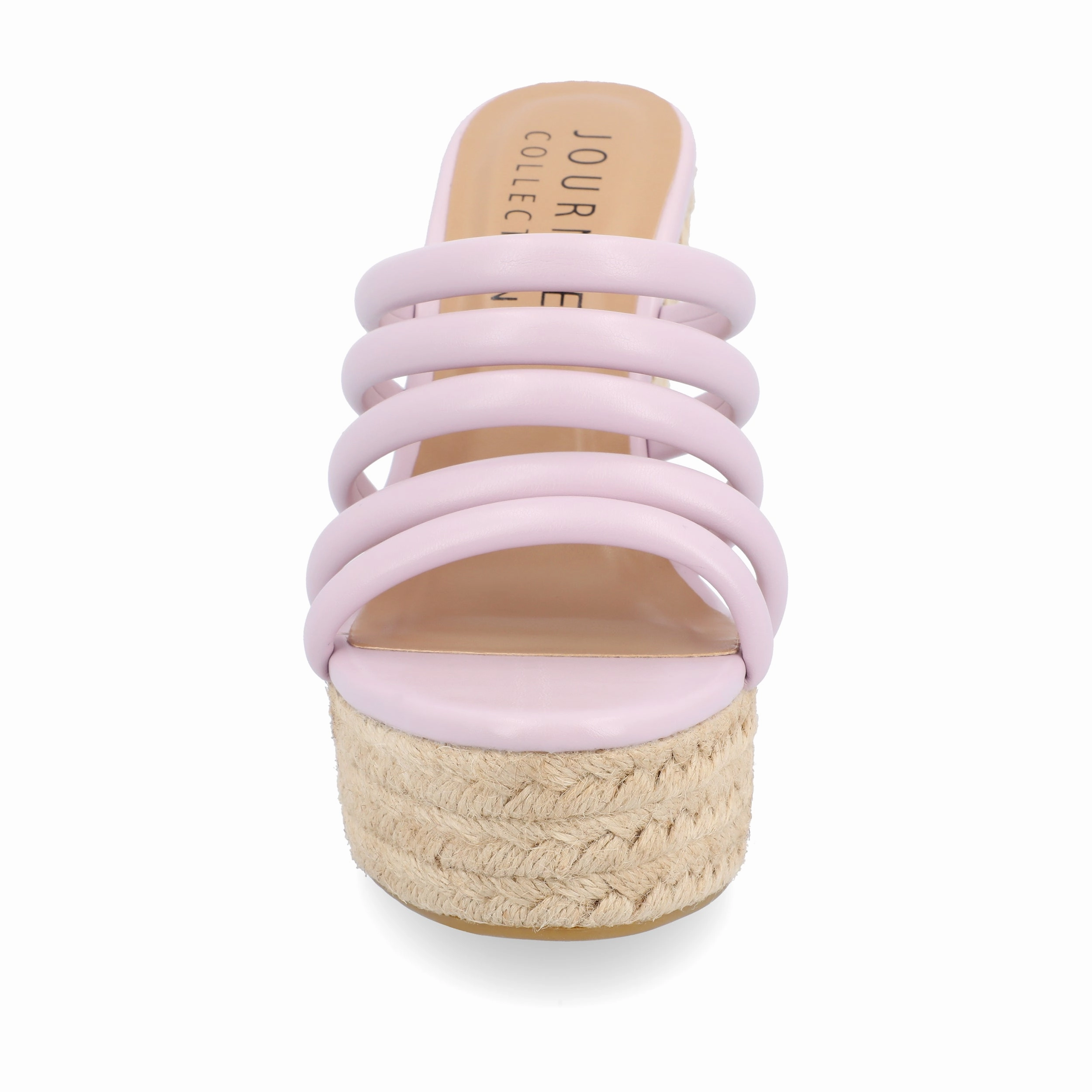 Journee Collection Womens Cynthie Tru Comfort Foam Slip On Espadrille Wedge Sandals
