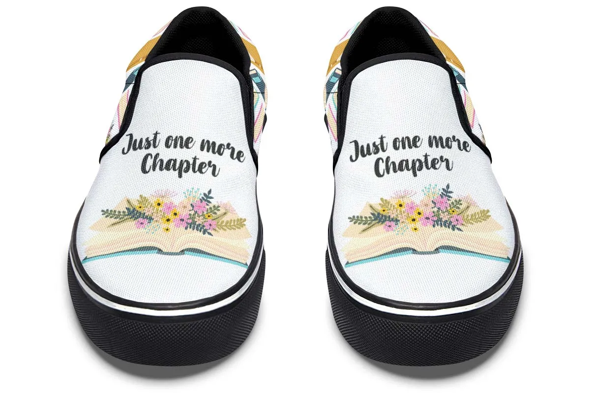 Just One More Chapter Book Slip-On Shoes