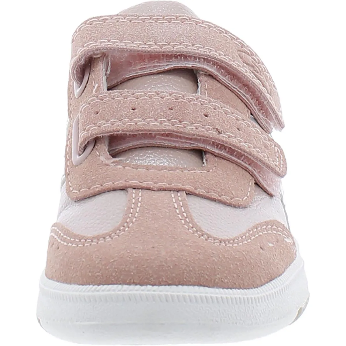 Kameron Girls Toddler Faux Leather Casual and Fashion Sneakers