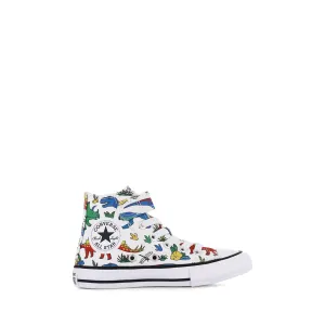 KID CT DINOCONS 1V HI - WHITE/BLUE/ENAMEL RED