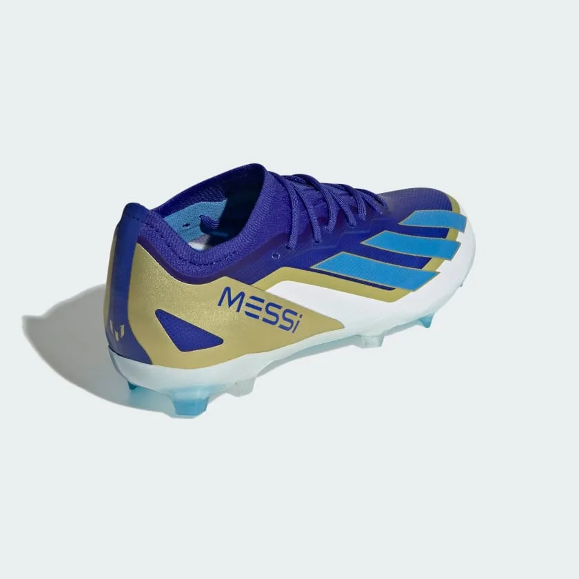 Kids' adidas X Crazyfast Messi Elite Firm Ground Cleats