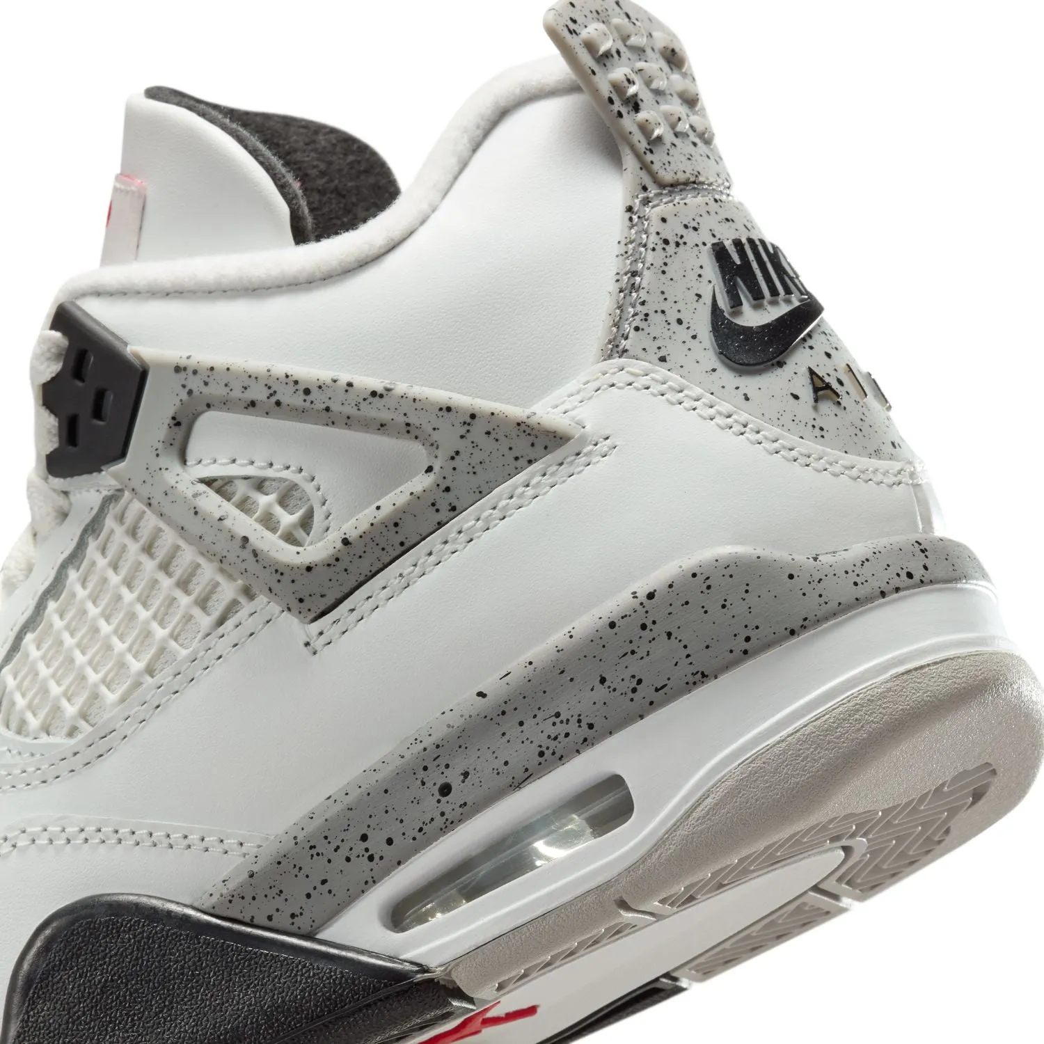 Kids Air Jordan 4 Retro 'White Cement'