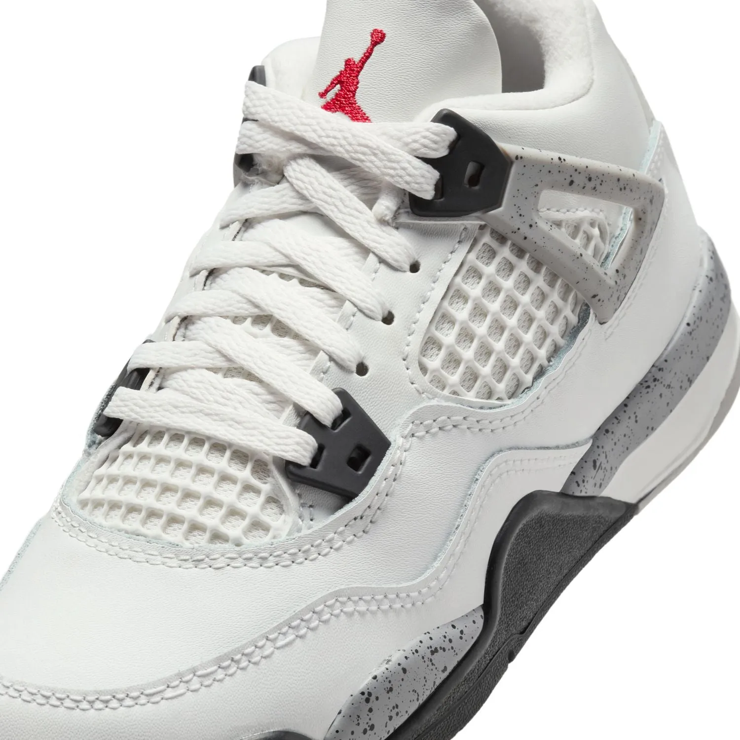 Kids Air Jordan 4 Retro 'White Cement'