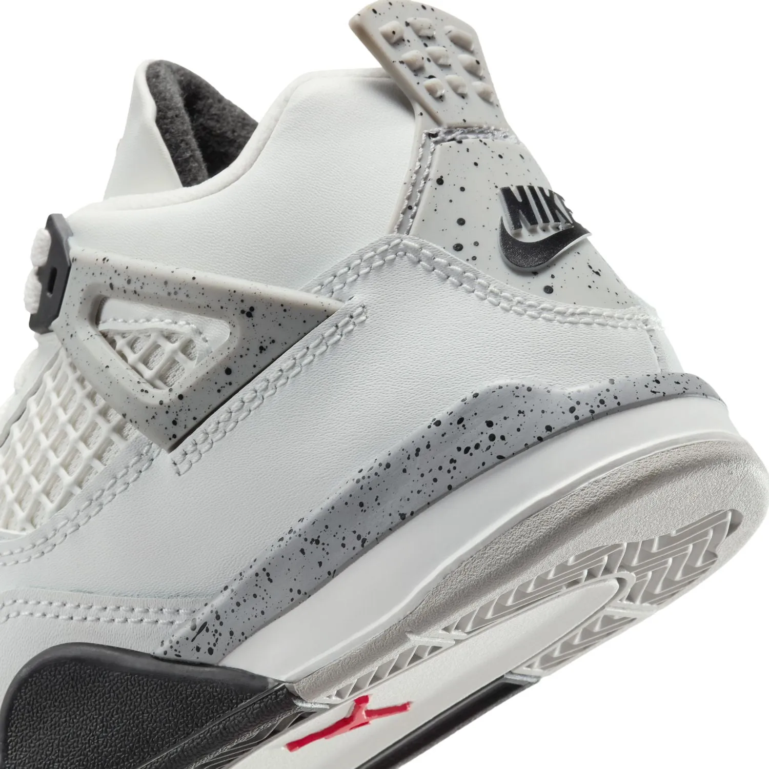 Kids Air Jordan 4 Retro 'White Cement'