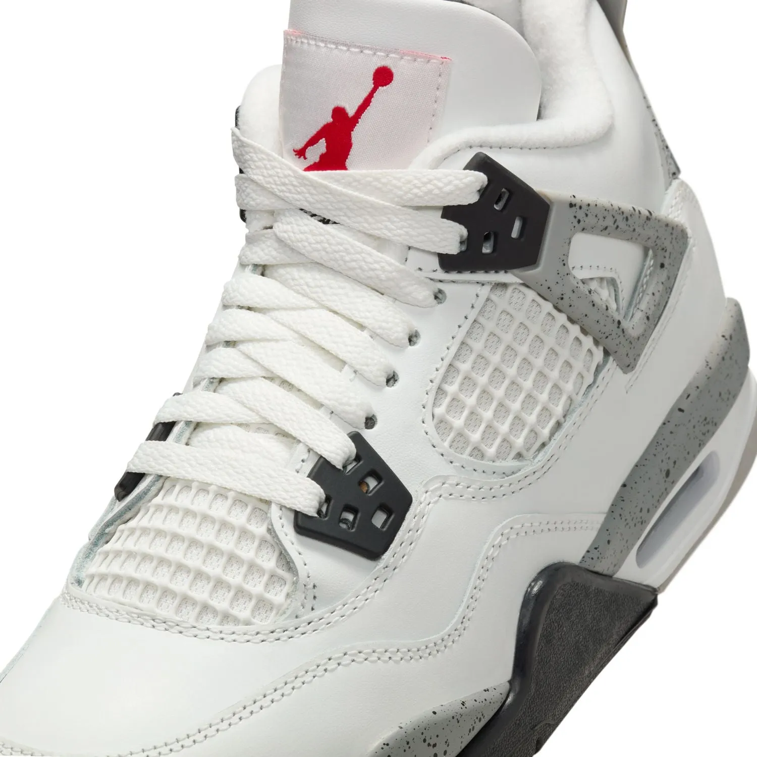 Kids Air Jordan 4 Retro 'White Cement'