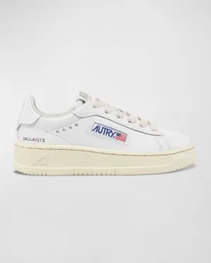 Kid's Dallas Leather Low-Top Sneakers, Size Toddlers/Kids