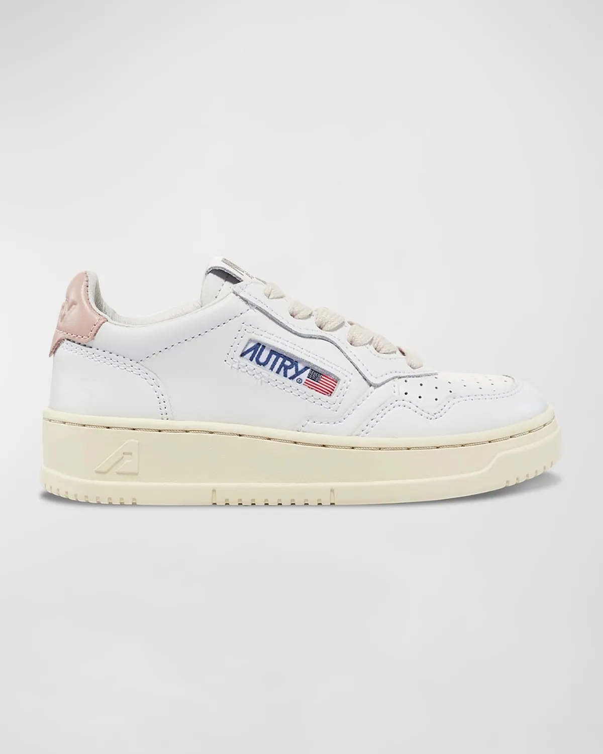 Kid's Dallas Leather Low-Top Sneakers, Size Toddlers/Kids