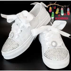 Kid's Elsa Shoe In White