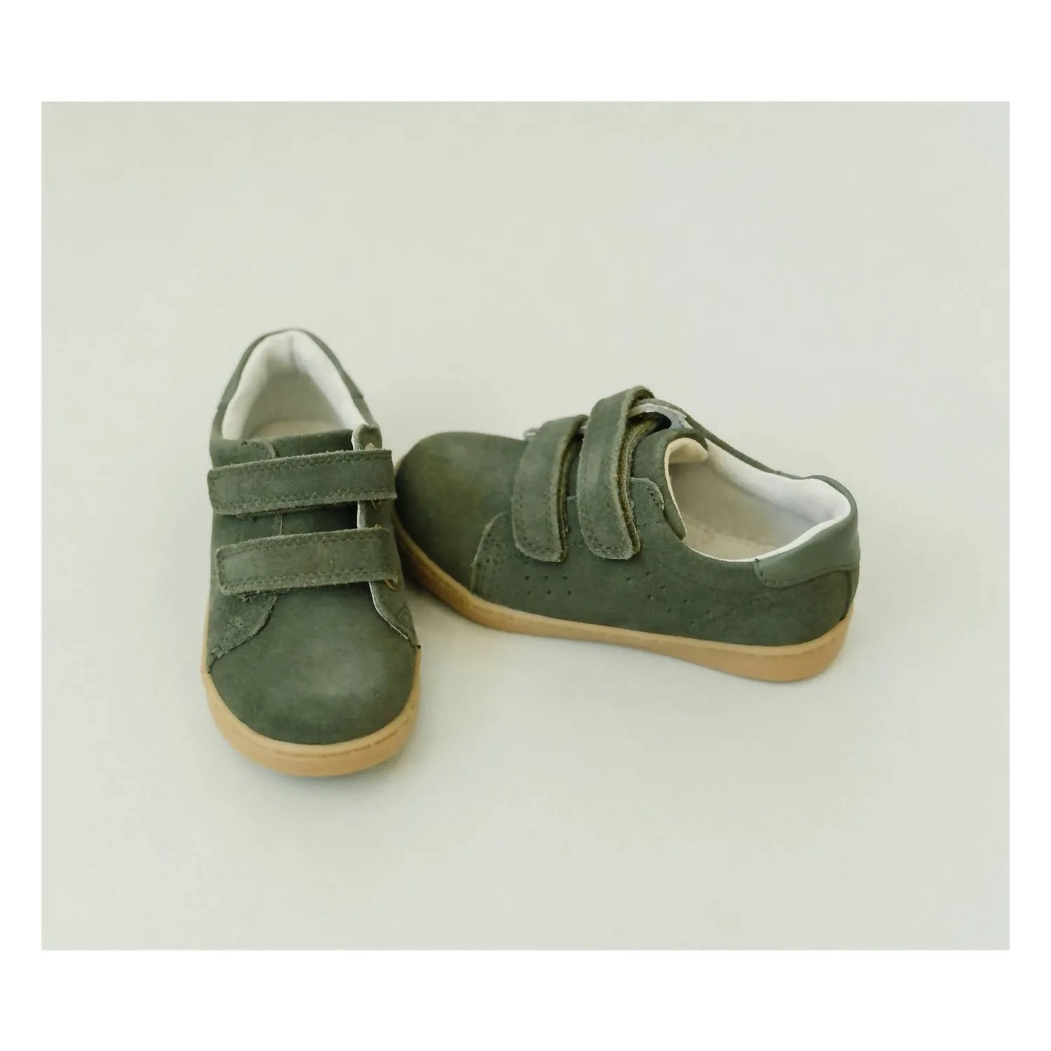 Kid's Kyle Double Strap Sneaker In Cargo Green