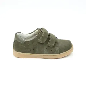 Kid's Kyle Double Strap Sneaker In Cargo Green