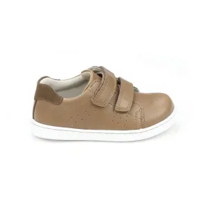 Kid's Kyle Double Strap Sneaker In Mocha
