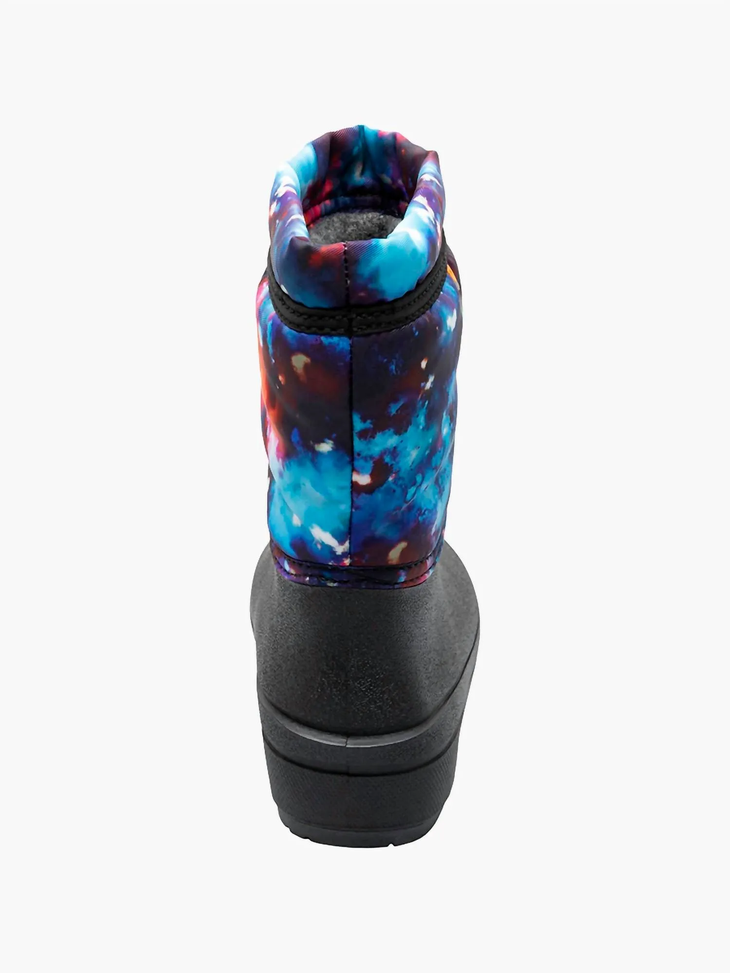 Kid's Snow Shell Space Boots In Aqua Multi