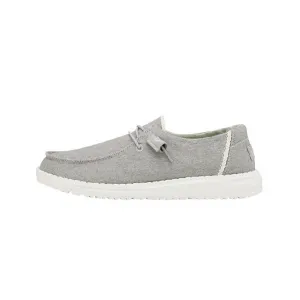 Kid's Wendy Chambray Shoes In Braided Grey