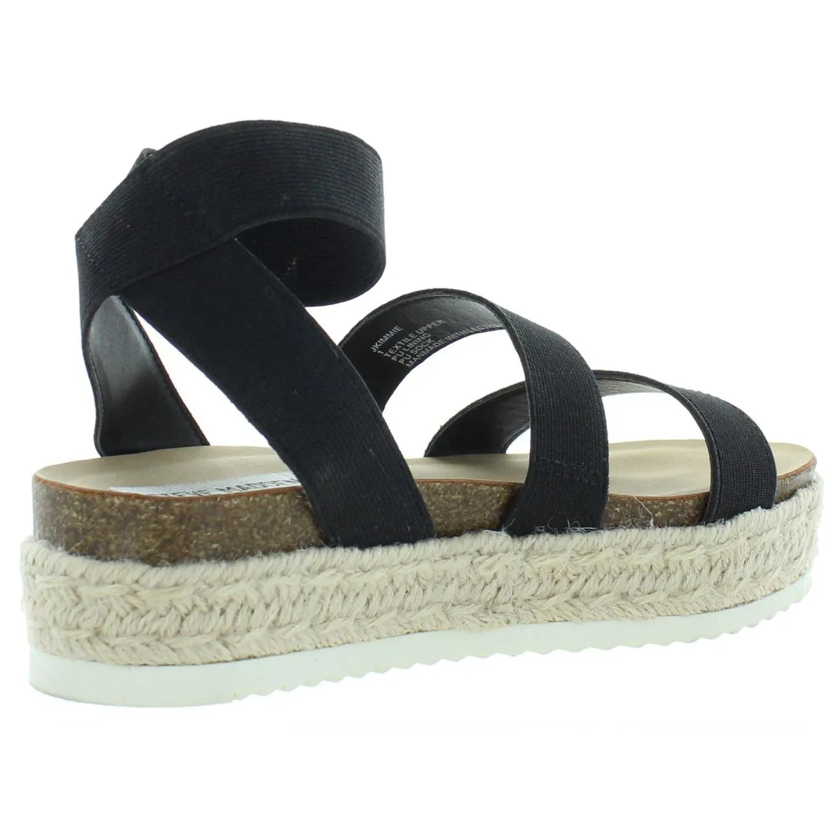 Kimmie Girls Strappy Platform Espadrilles