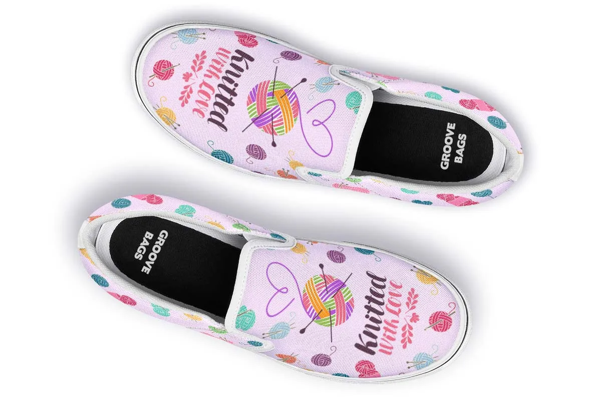 Knitted With Love Slip-On Shoes