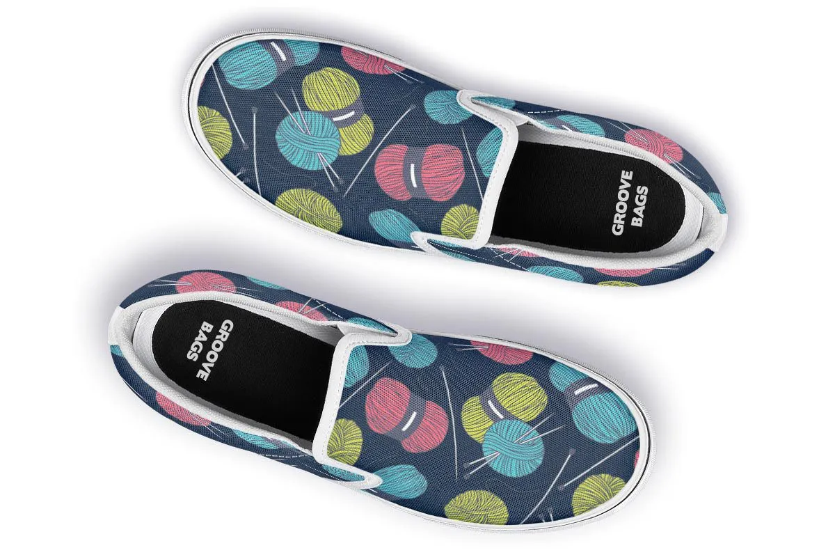 Knitting Slip-On Shoes