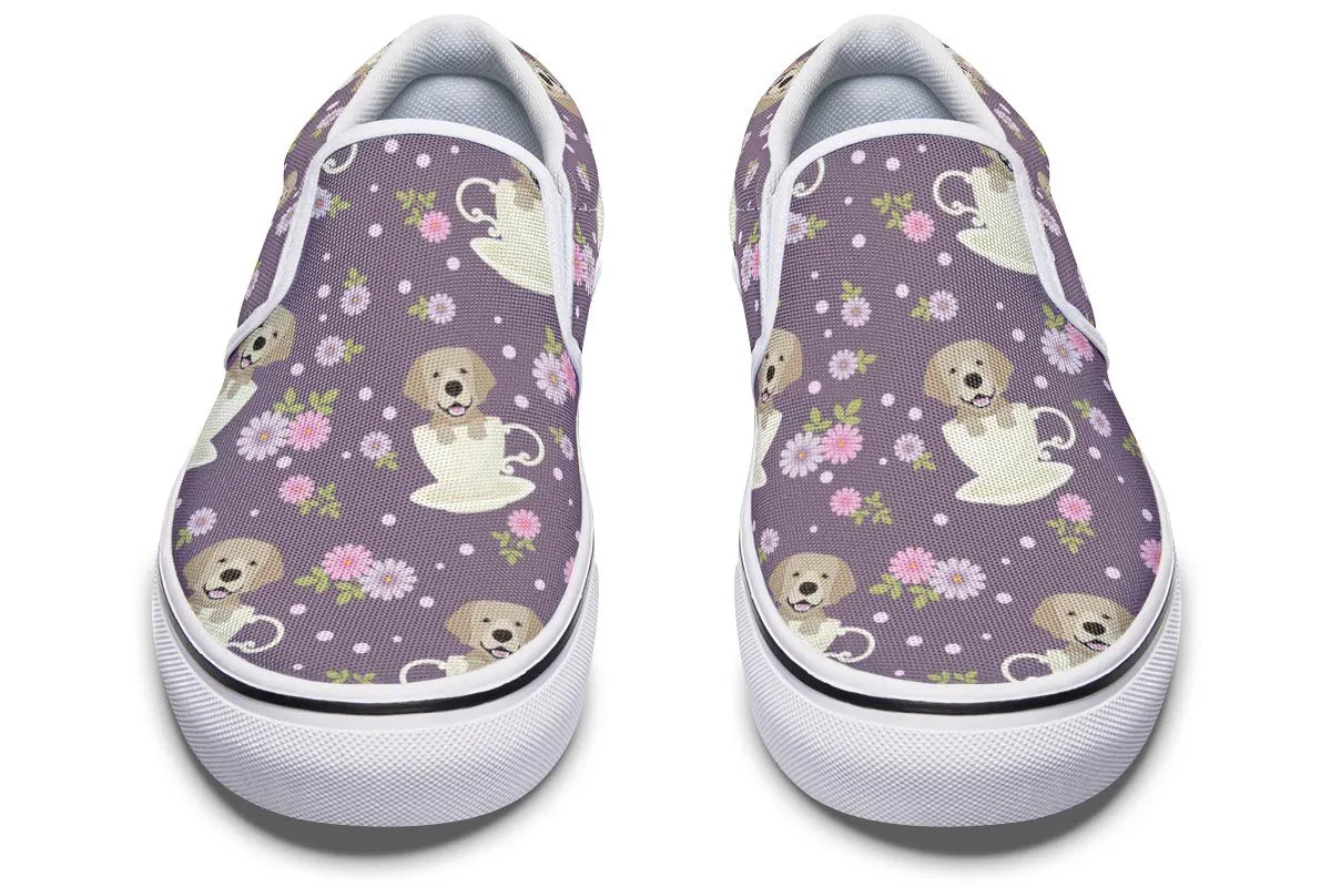 Labrador Cup Of Tea Slip-On Shoes
