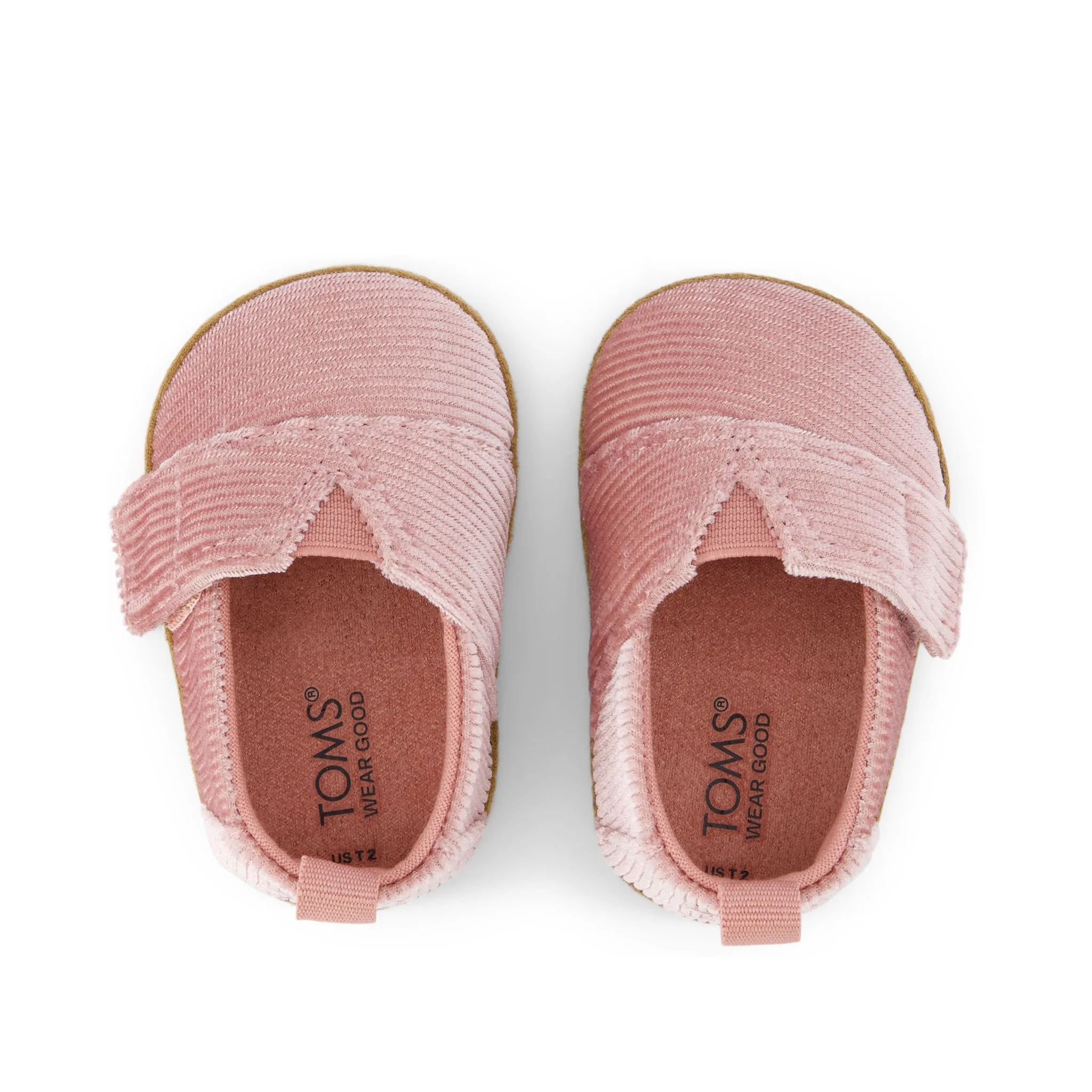 Layette Alpargata Vintage Pink Toddler Crib Shoe