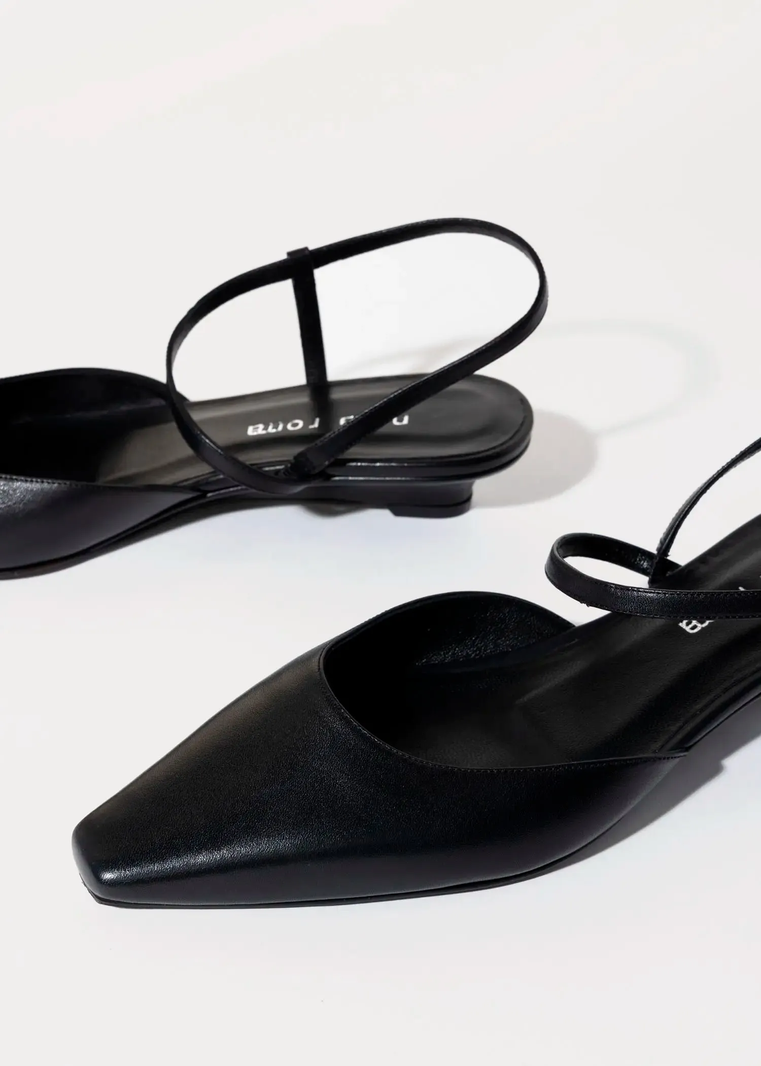 Leather Demi Wedge