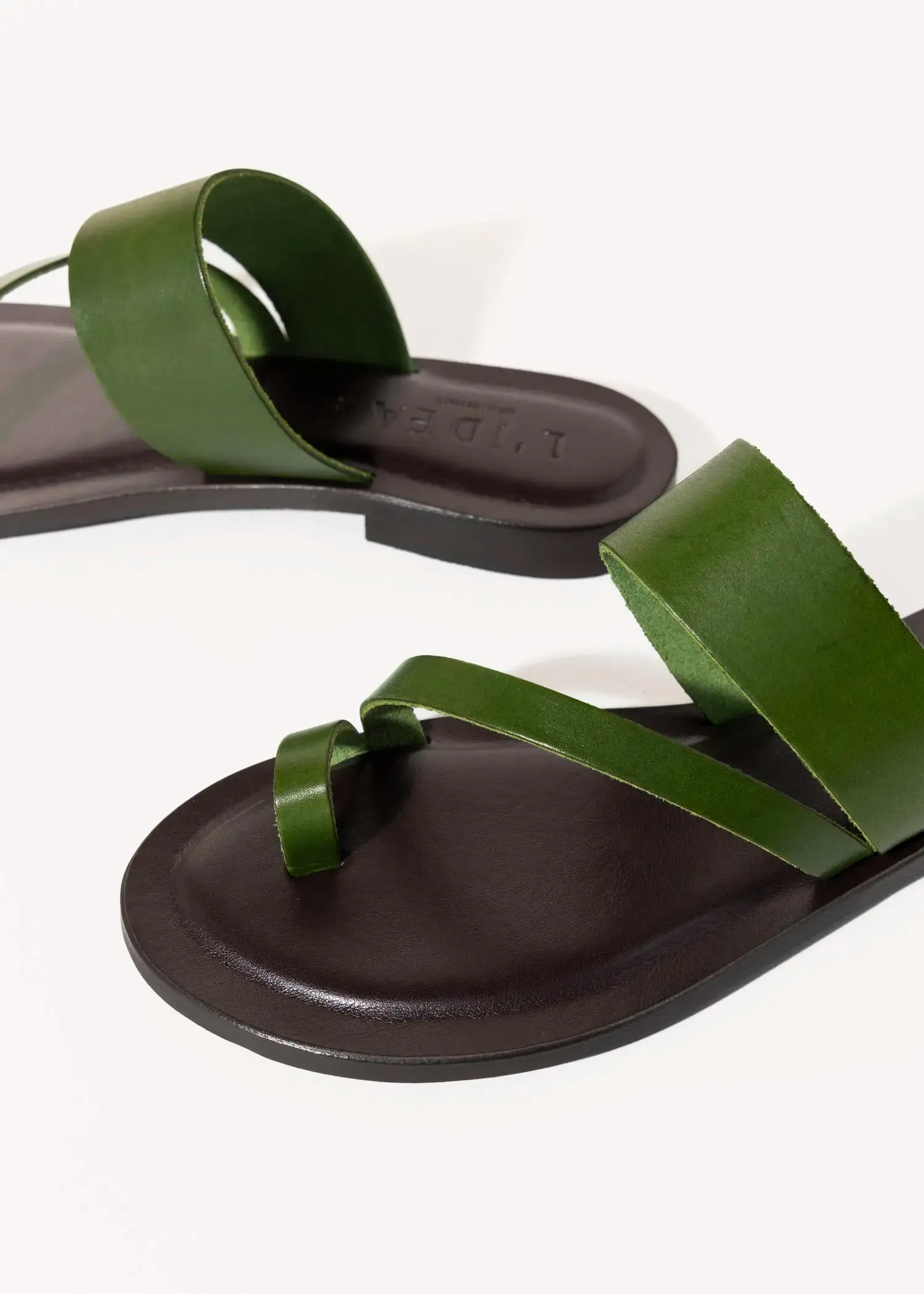 Leather Toe Ring Sandal