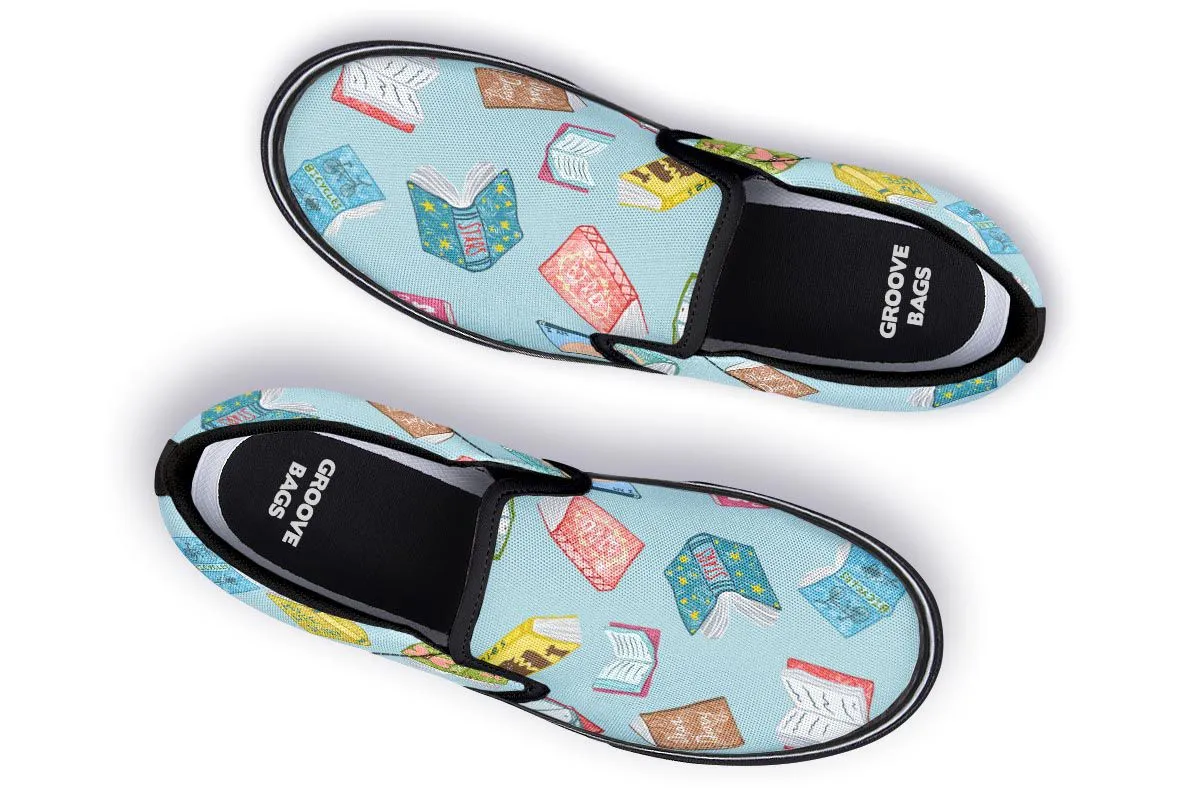 Levitating Books Slip-On Shoes