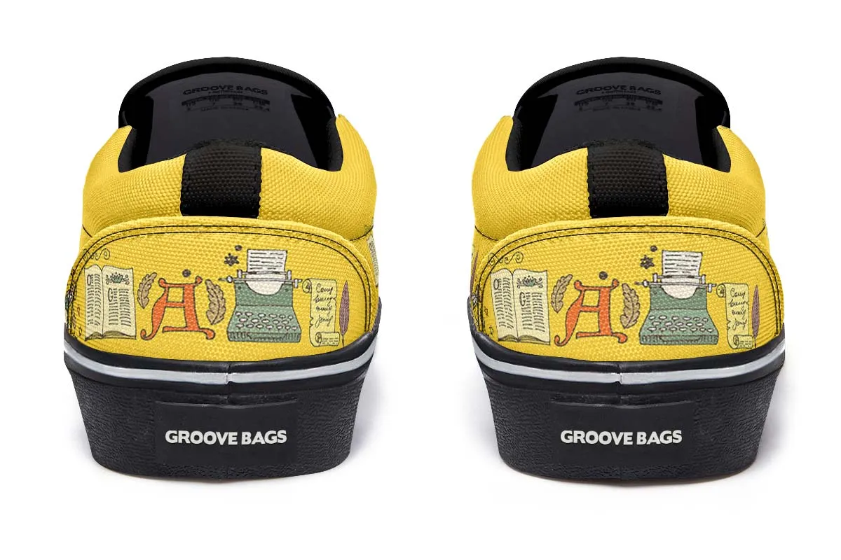 Literature Slip-On Shoes