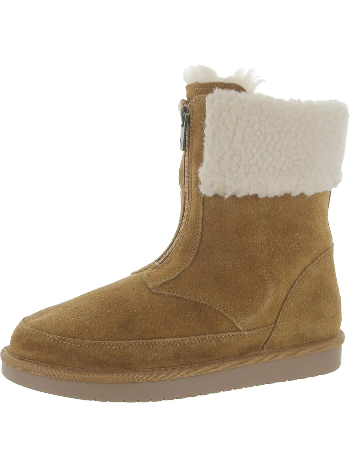 Lytta Short Girls Suede Ankle Winter & Snow Boots