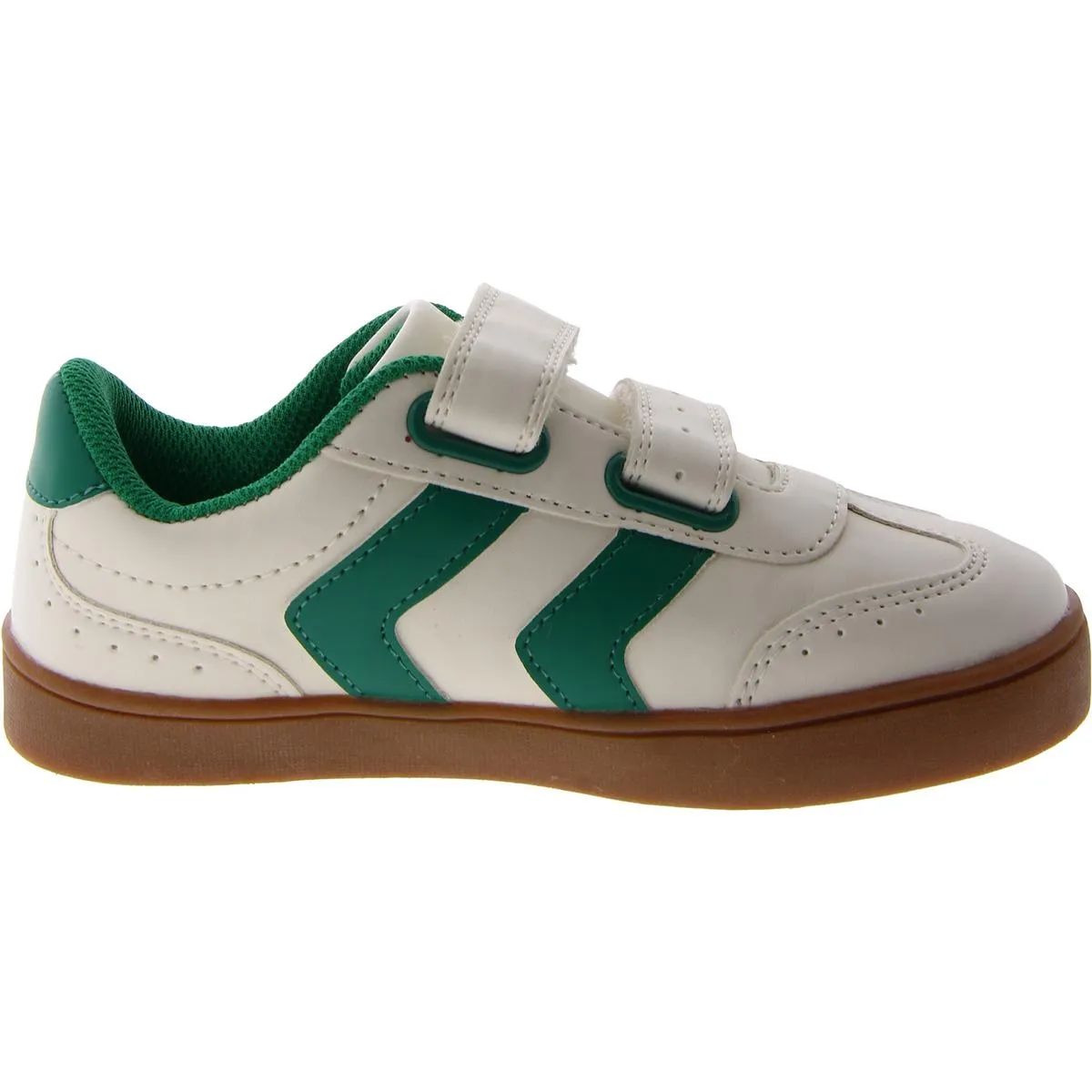 Madison Play Girls Faux Leather Adjustable Casual and Fashion Sneakers