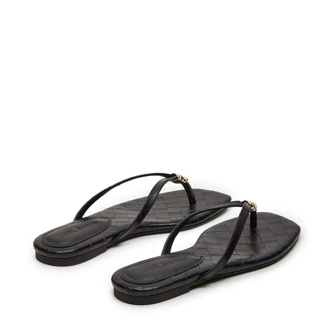 Maliyah Sandal BLACK LEATHER