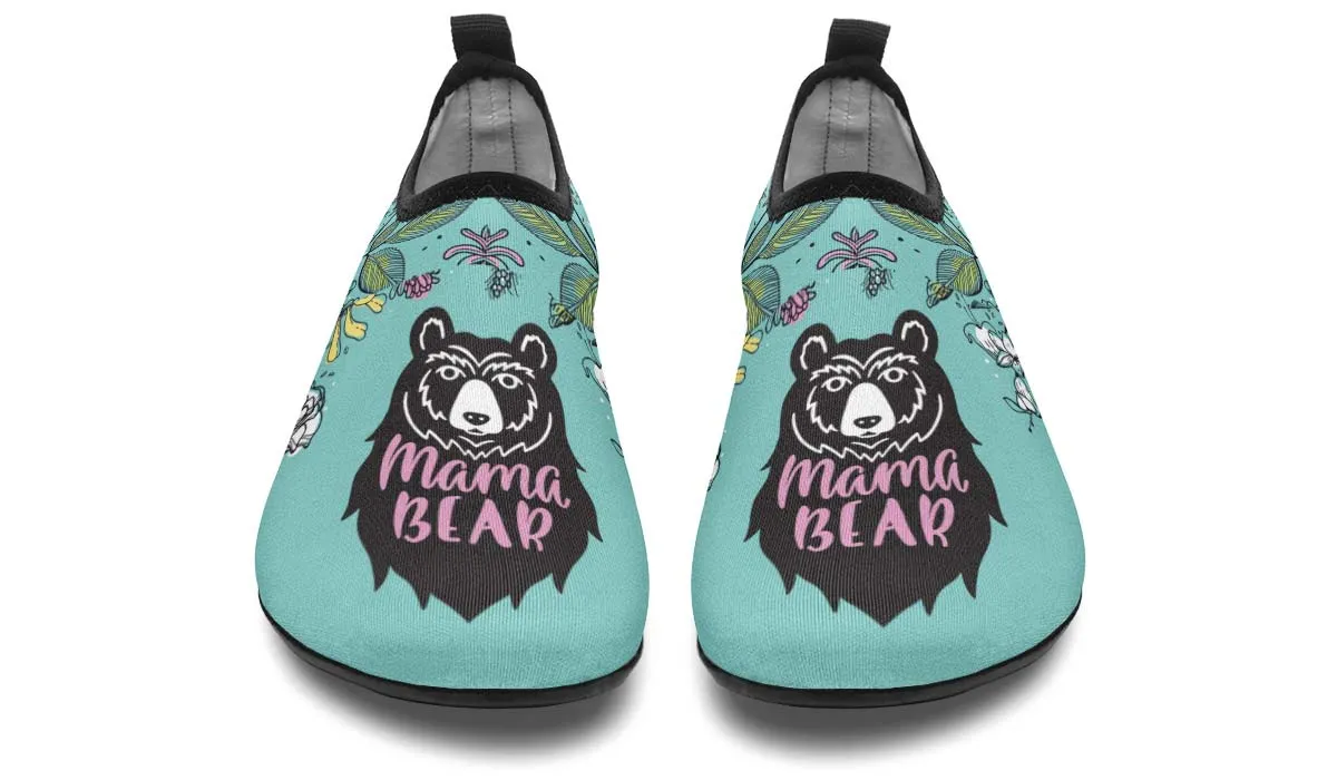 Mama Bear Aqua Barefoot Shoes