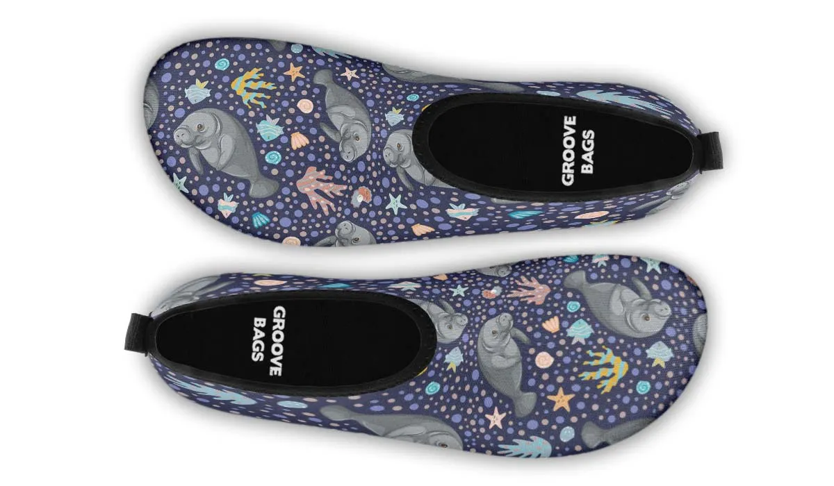Manatee Party Aqua Barefoot Shoes