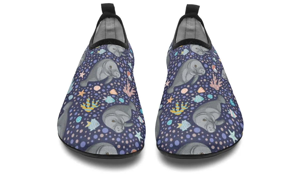 Manatee Party Aqua Barefoot Shoes