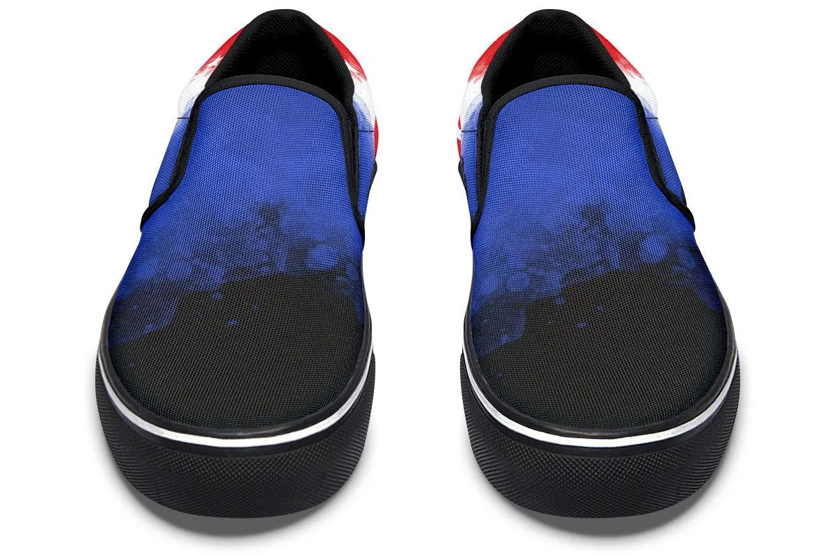 Marines Flag Slip-On Shoes