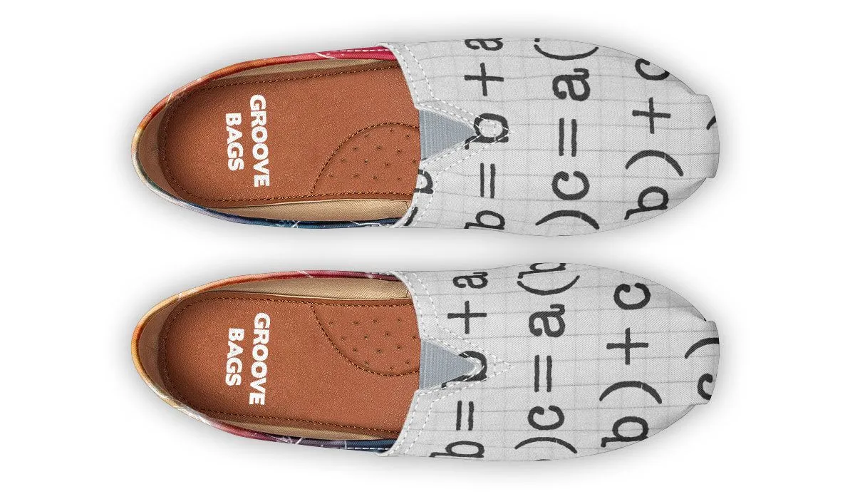 Mathematical Vibes Casual Shoes
