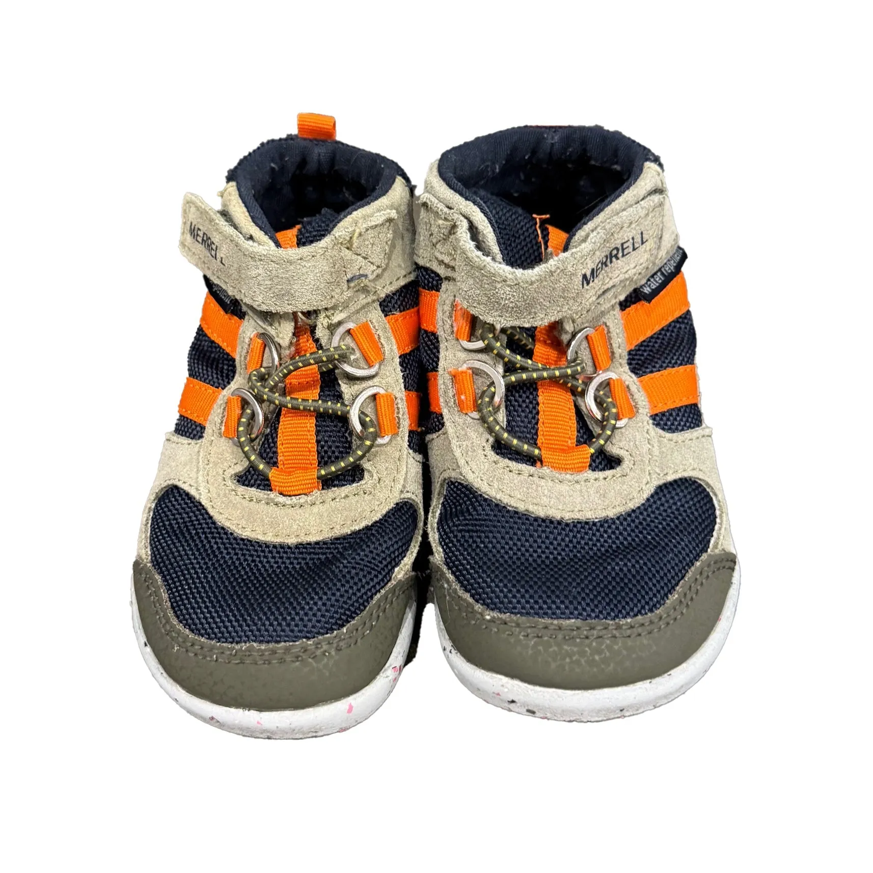 Merrell Boys Green | Navy Shoes