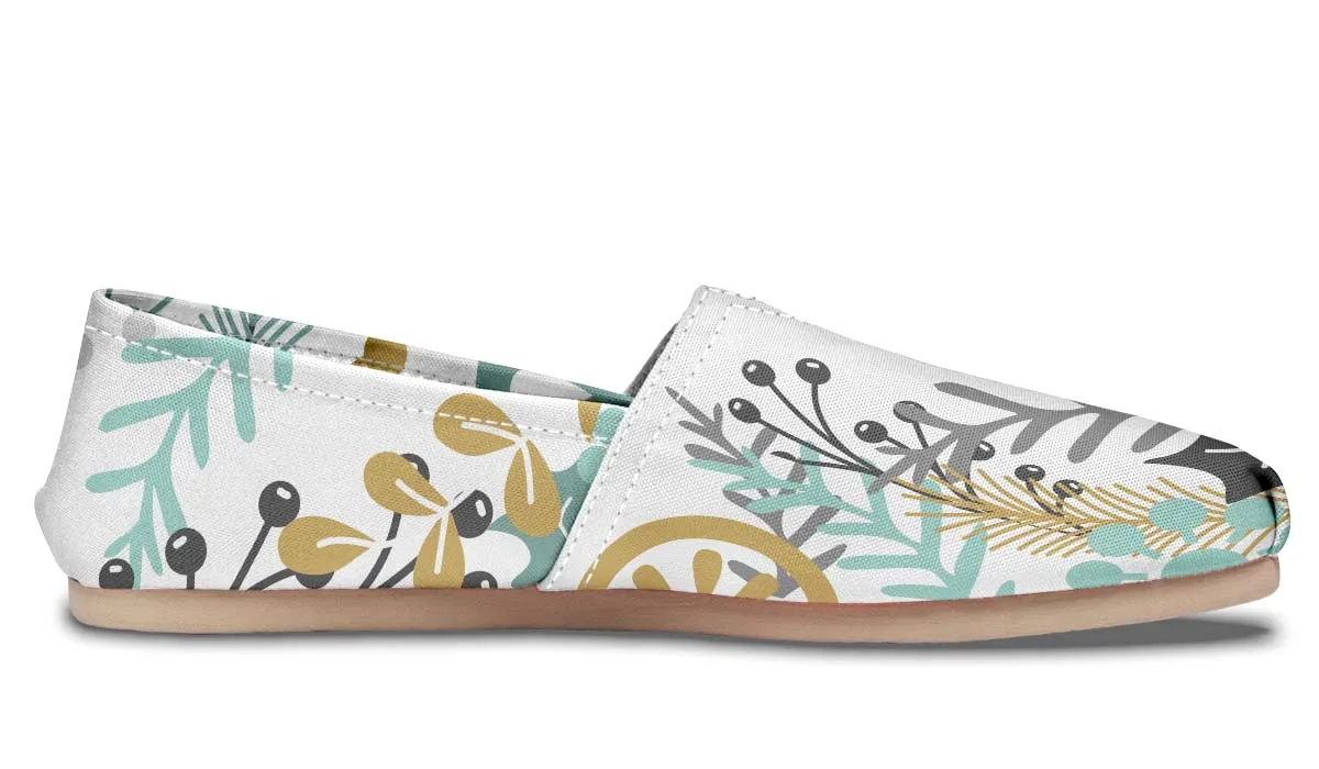 Merry And Bright Christmas Casual Shoes