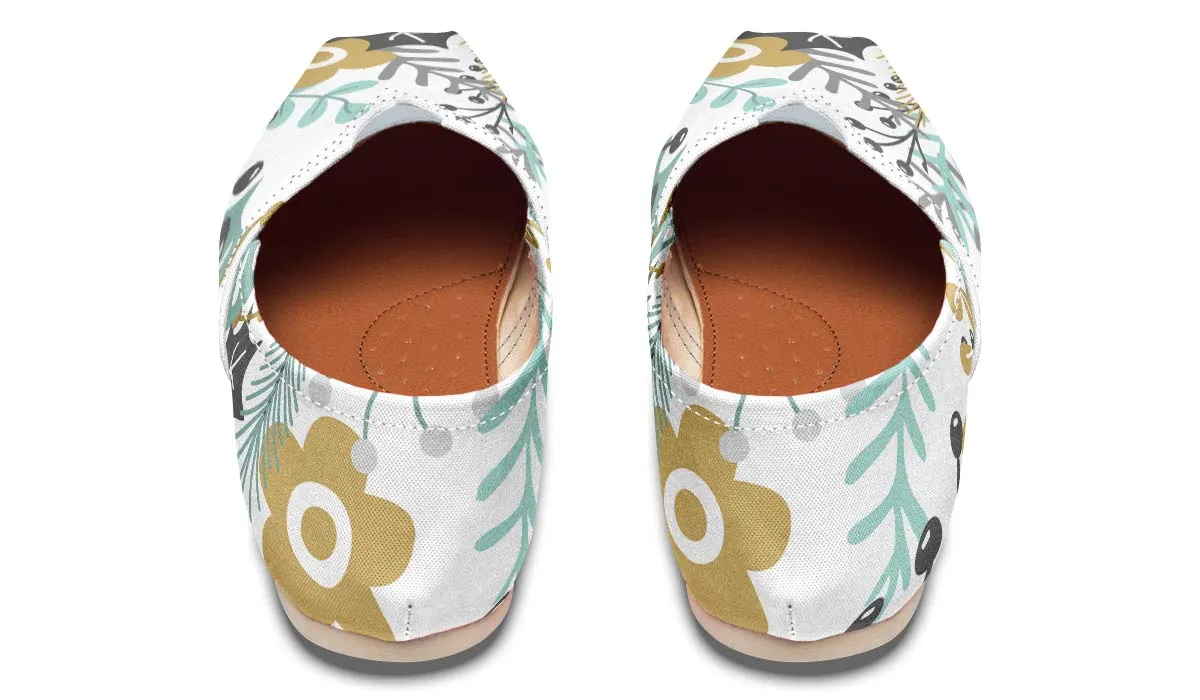 Merry And Bright Christmas Casual Shoes