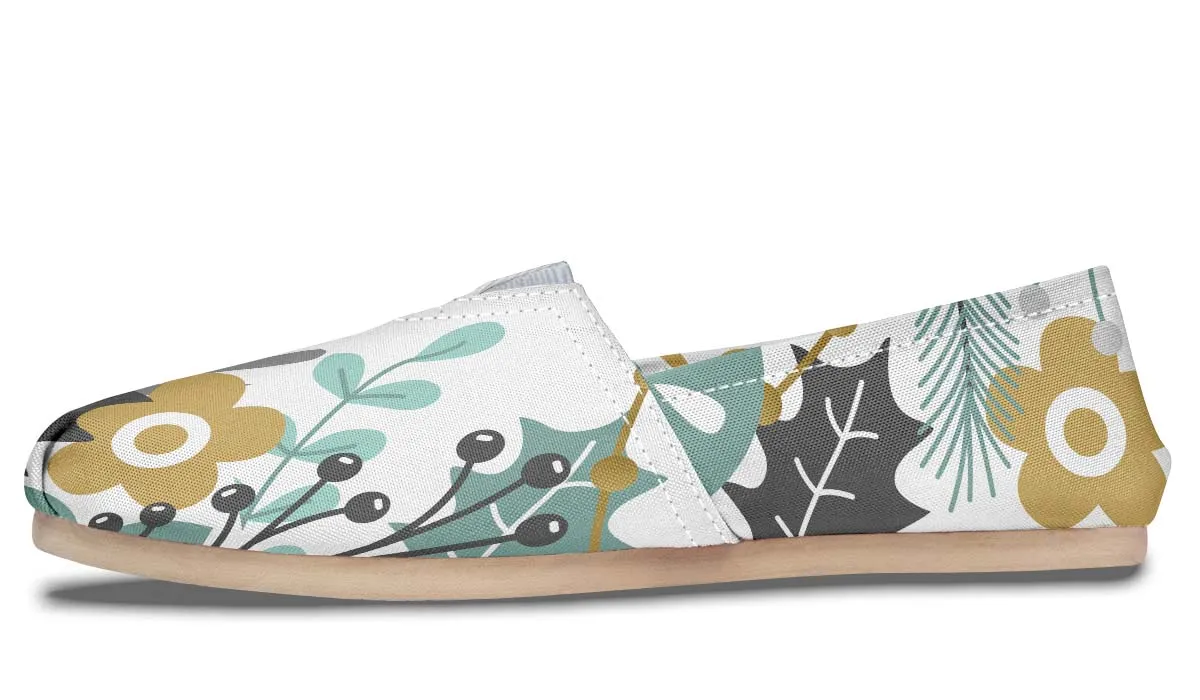 Merry And Bright Christmas Casual Shoes