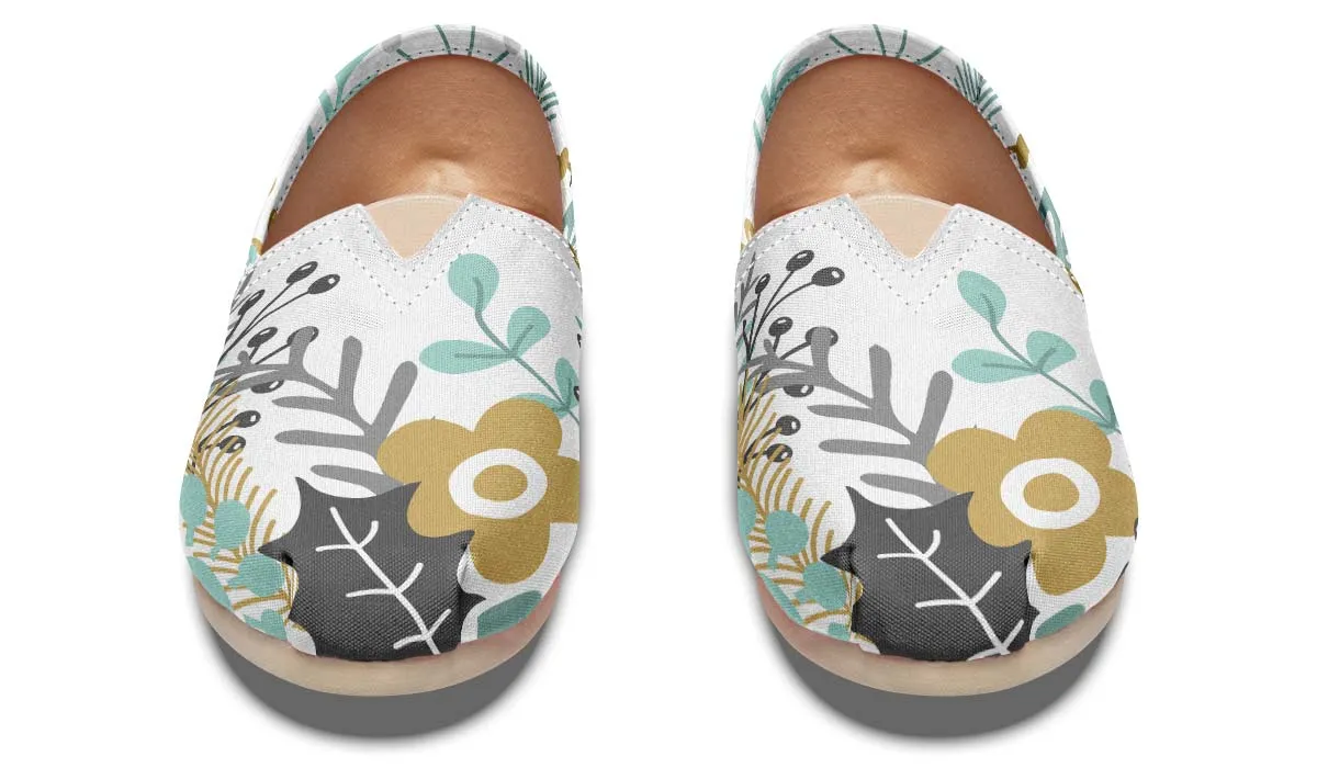 Merry And Bright Christmas Casual Shoes