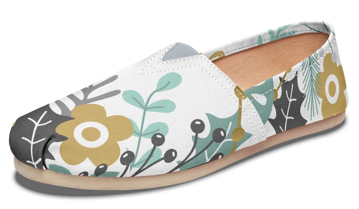 Merry And Bright Christmas Casual Shoes