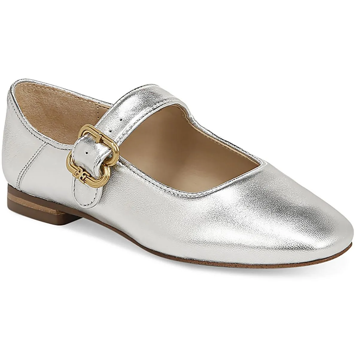 Michaela Girls Buckle Slip On Ballet Flats