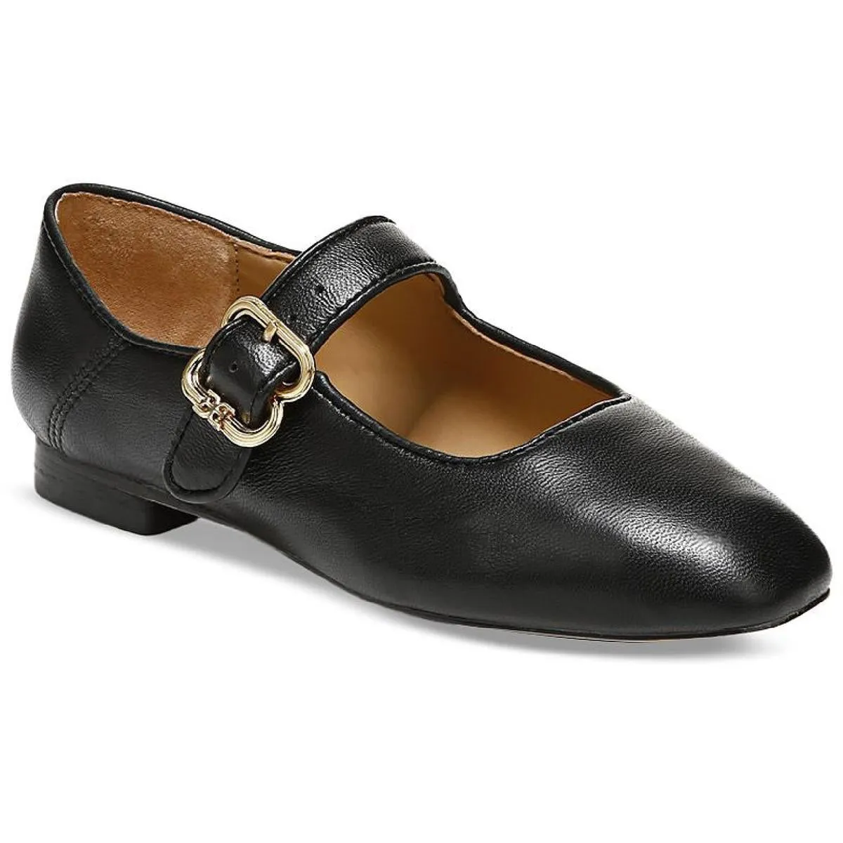Michaela Girls Buckle Slip On Ballet Flats