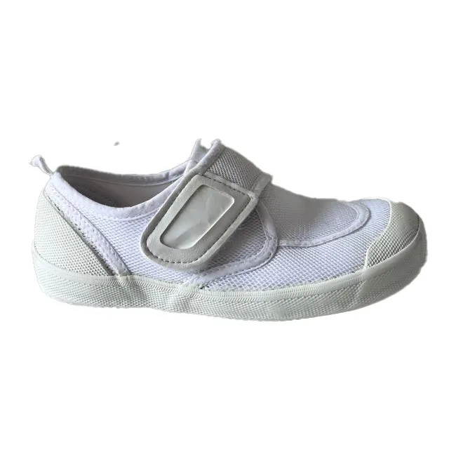 Miki House Unisex White Shoes