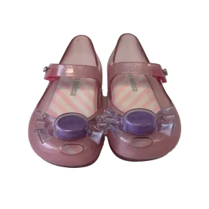 Mini Melissa Girls Pink Candy Shoes