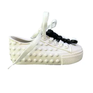 Mini Melissa Girls White Disney Shoes