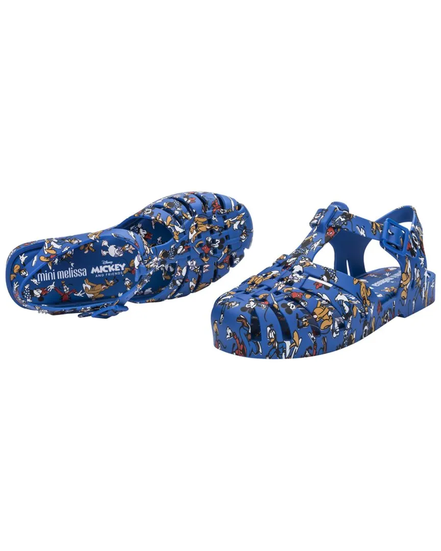 Mini Melissa Mini Print Mickey & Friends Sandal