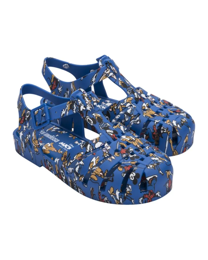 Mini Melissa Mini Print Mickey & Friends Sandal