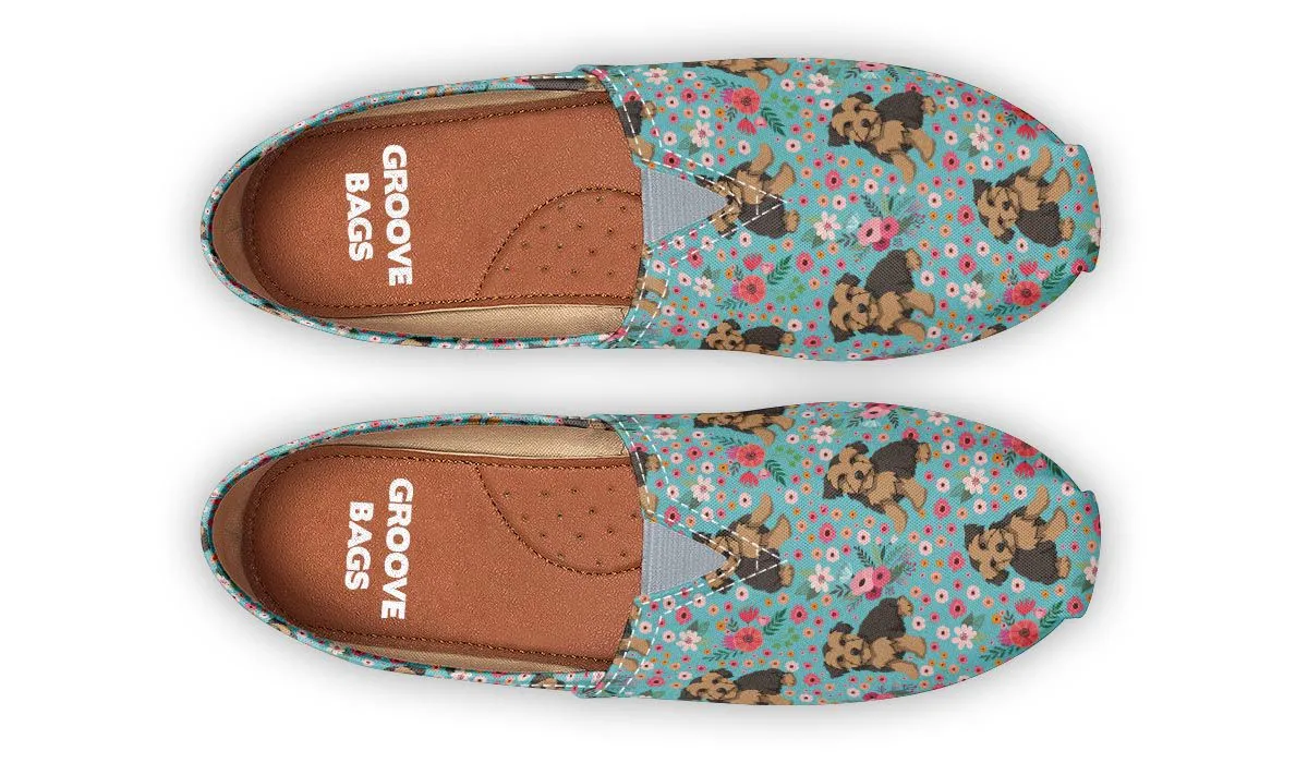 Morkie Flower Casual Shoes