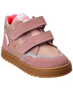 Naturino Ariton Leather & Suede High-Top Sneaker